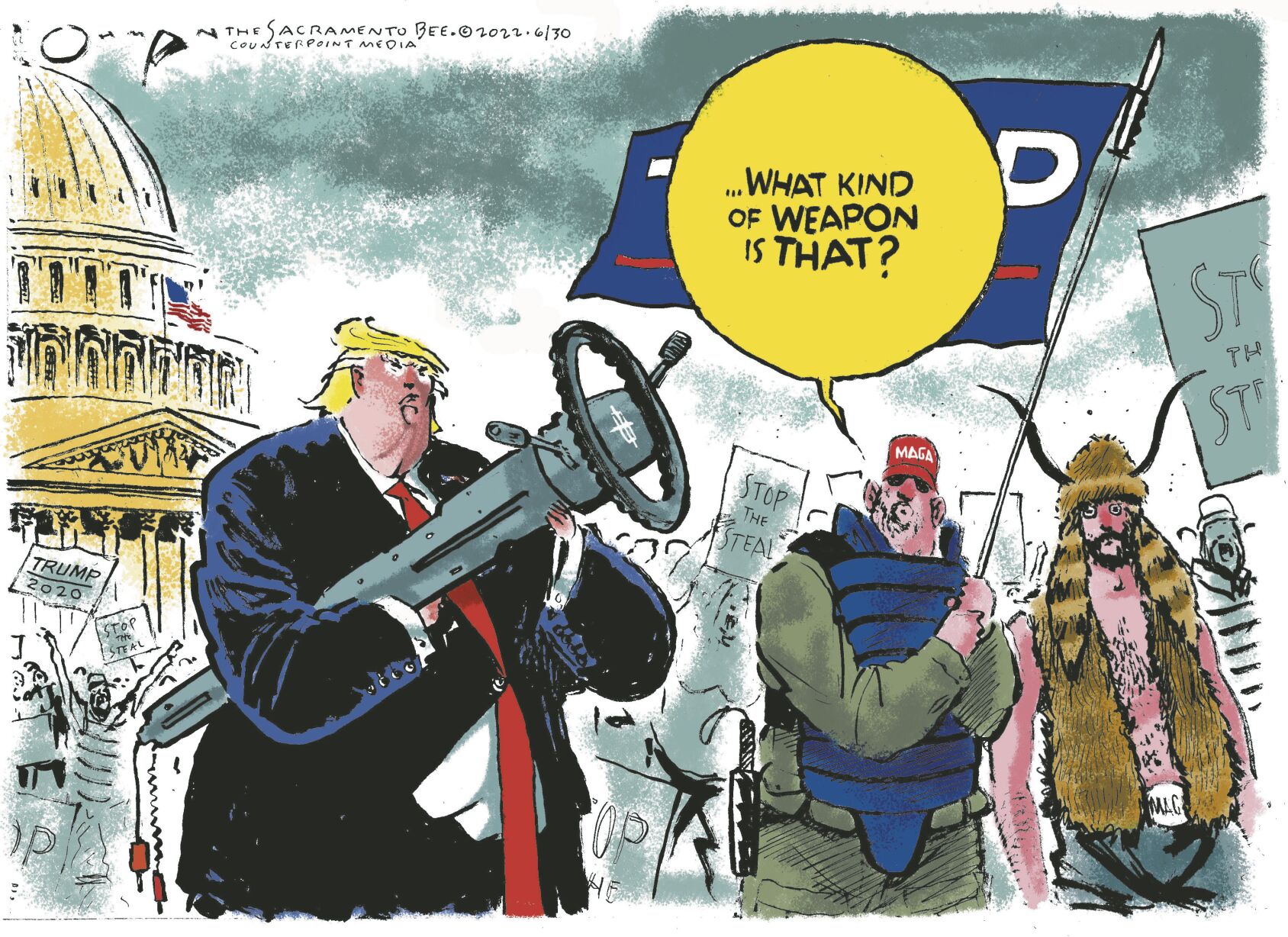 Jack Aumann opening cartoon